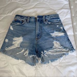 A&F High Rise shorts